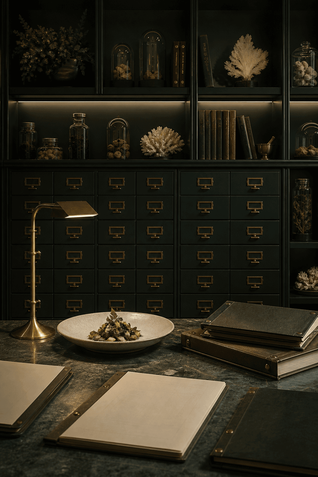 Atmosfera visiva dell'identità Archivio Gastronomico