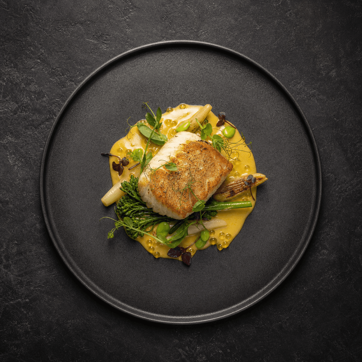Atmosfera visiva dell'identità Fine Dining
